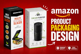 create product packaging amazon fba design for  startups and ecommerce brands