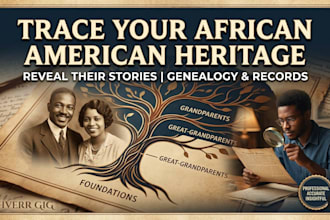 research your african american ancestry and genealogy records, family tree