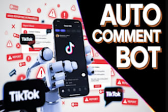 develop automated social media bot, auto posting bot, auto follow bot, reply bot
