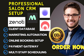 setup salon crm mindbody fresha simplybookme zenoti goldie bitrix24 timely pabau