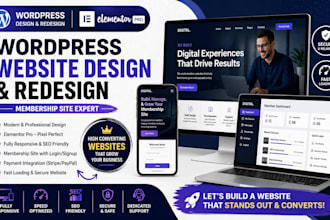 german wordpress website membership site wordpress landing page for consultant