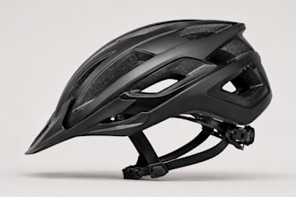 create realistic 3d sports helmet model for render and manufacture