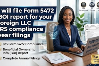 file form 5472 boi report for your foreign llc irs compliance year filings