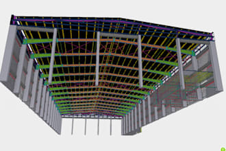 do 3d structural steel modeling and drawings using tekla
