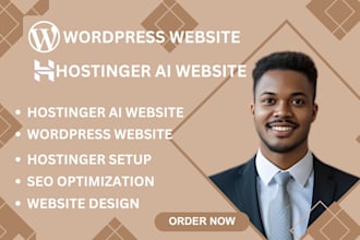 hostinger ai website, hostinger website, redesign hostinger wordpress website