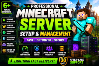 do minecraft server setup and configuration