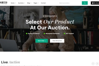 build wix auction website auction multivendor online bidding website car auction