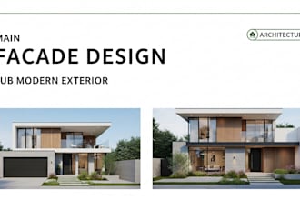 design modern facade and exterior concept for your building