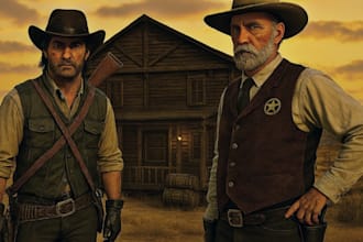 mod red dead redemption 2, gta 5, cyberpunk and skyrim with custom assets