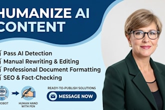 edit, humanize, and professionally format your ai generated content