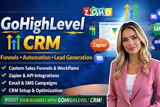 gohighlevel CRM vetted pro funnels automation workflows pipeline SMS automation