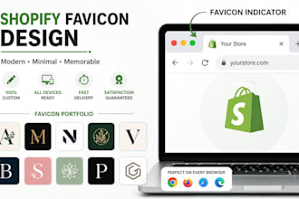 do shopify favicon setup shopify brand banner and favicon design
