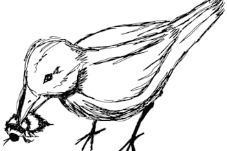 create expressive minimalist line art with emotional depth