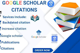 increase and boost backdated google scholar citation