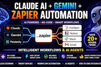 setup claude ai gemini perplexity notion slack gmail hubspot zapier ai automatio