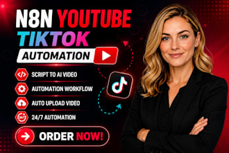 do n8n youtube automation, n8n social media automation, automation for reels
