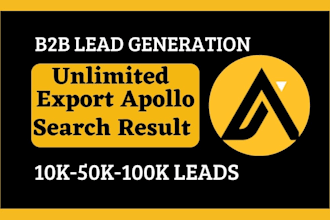 targeted b2b leads using apollo any industry