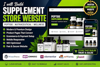 build fda complaint research peptide supplement store peptide marketing
