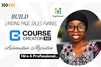 create online course articulate cc360 sales funnel gohighlevel coursecreator 360
