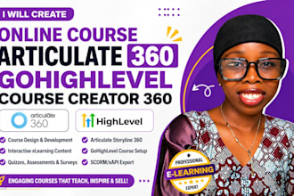 create online course articulate storyline cc360 gohighlevel course creator 360
