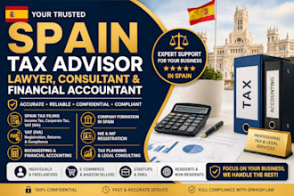 be your spain tax advisor, lawyer, consultant, and financial accountants