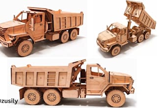 design cnc laser cut 3d puzzles, toys, and home decor