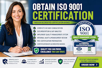 iso 9001 iso 14001 45001 certification through accredited certification bodies