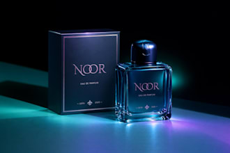 design luxury perfume packaging or perfume label