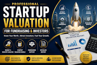 do startup valuation for fundraising and investors