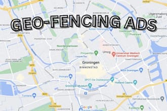 setup geofencing ads, real estate ads, cbd ads, geo fencing cannabis ads
