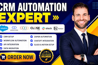 setup salesmate, copper, gohighlevel, pipedrive, keap and zapier automation