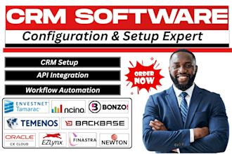 setup oracle temenos finastra ncino bonzocrm backbase ezlynx newtoncrm tamarac