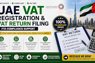 do uae vat registration and vat return filing fta compliance