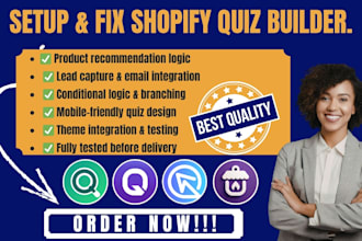 setup shopify quiz octane quizell recomma quiz kit prehook quizify revenuehunt