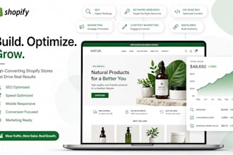 optimize your shopify store for SEO and sales growth