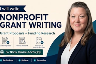 write small business grant proposals and research funding opportunities