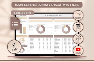 create CRM spreadsheet system with dashboard and automated sales tracking tools
