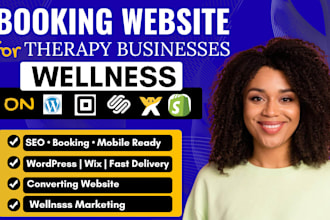 design wellness spa therapy wix website wordpress wellness website wellness yoga