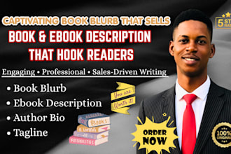 write a perfect book blurb and ebook description that sells