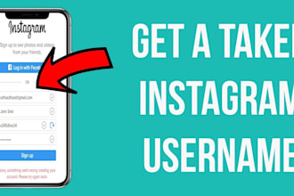 securely claim inactive usernames for twitter and instagram business username