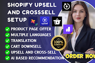 setup shopify upsell and cross sell essential selleasy wiser ai upcart reconvert
