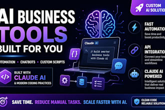 build ai powered business tools using claude code