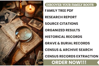 research your family tree, family history and ancestry using genealogy records