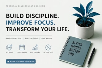 help you build discipline, focus and a powerful daily routine