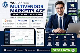 setup wordpress multivendor marketplace plugins dokan wcfm wc vendors commission