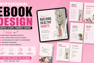 do canva ebook design lead magnet pdf design self help ebook mental health ebook