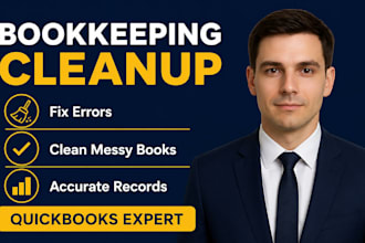 clean up your messy quickbooks online bookkeeping and fix errors fast