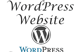 create a wordpress website or wordpress design