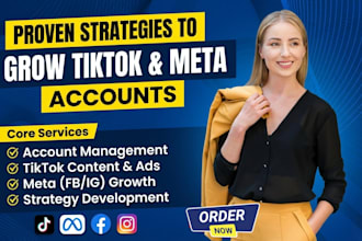 be social media marketing manager and content creator for real estate business