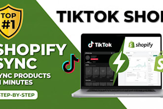 setup tiktok shop shopify sync, integrate products